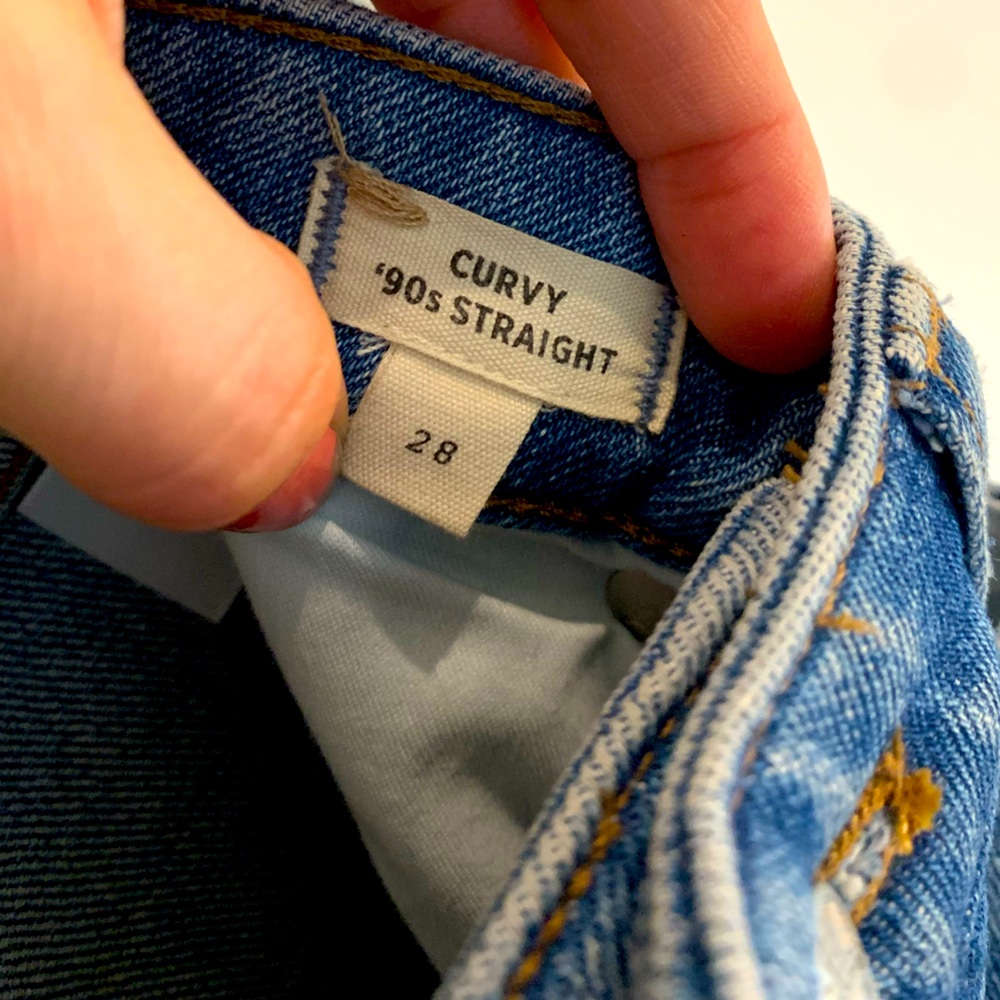 Madewell Curvy 90s *mom* jeans <3
